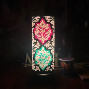 Box Shape Camel Skin Lamp