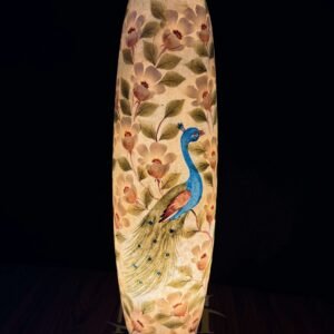 Bottle Shaped Camel Skin Lamp
